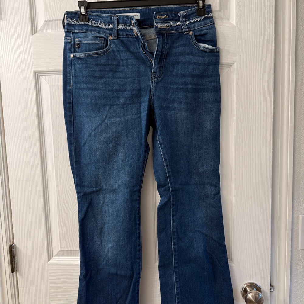 KanCan Dark Blue Boot Cut Jeans